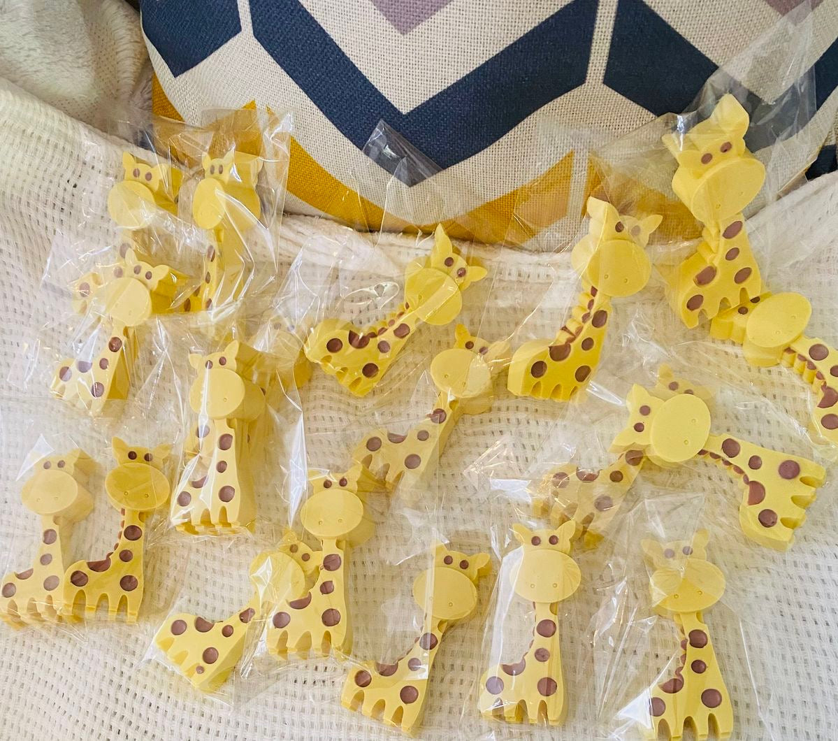 Gigi candles individually wrapped in clear bags